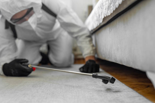 Professional Bed Bug Control technician working in Roberts County County, TX